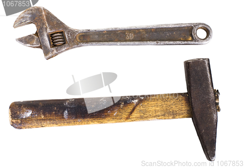 Image of Old dirty tools