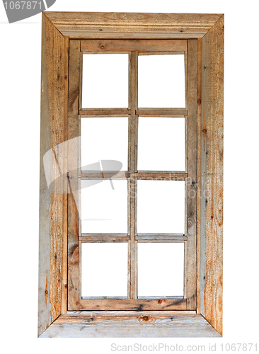 Image of Wooden window