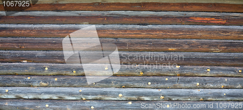 Image of Wooden rotten wall