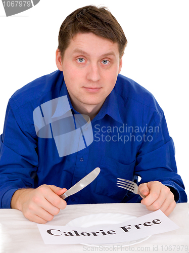 Image of Guest of restaurant on diet