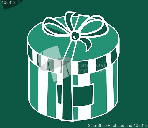 Image of Green gift box