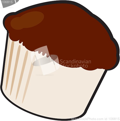 Image of Chocolate muffin