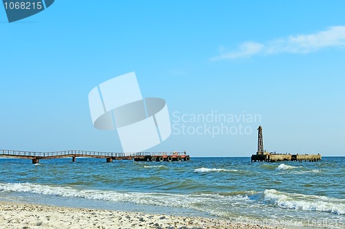 Image of An old sea pier