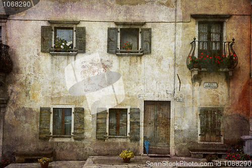 Image of Beautiful Italian facade