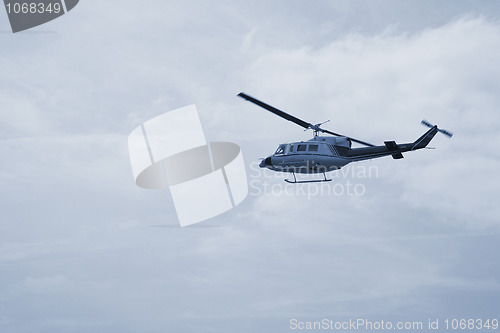 Image of Helicopter in the air