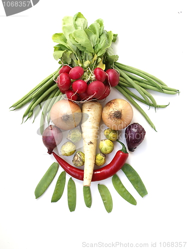 Image of Vegetable Face 