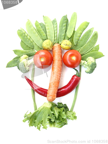 Image of Vegetable Face 