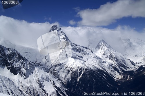 Image of Mountains in the clouds
