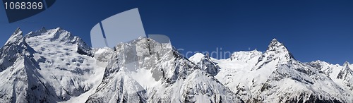 Image of Panorama Caucasus Mountains