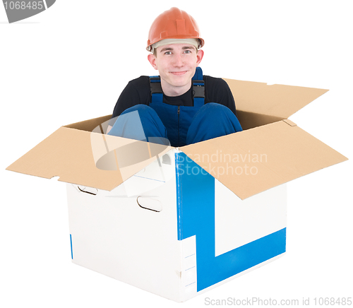 Image of Laborer in box 