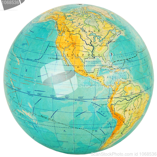 Image of Terrestrial globe