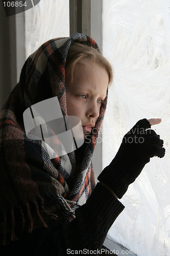Image of Near the icy window