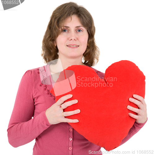 Image of Woman and heart