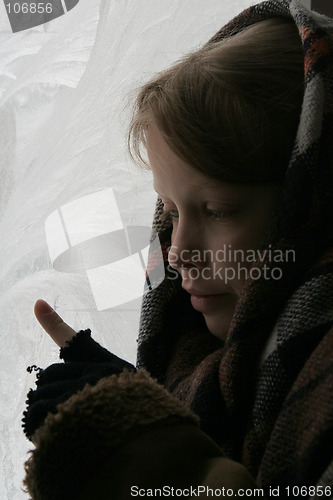 Image of Near the icy window