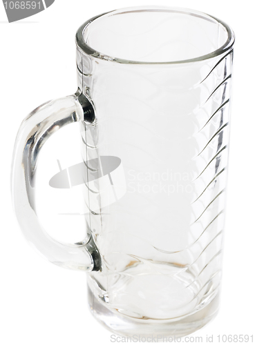 Image of Glass beer mug