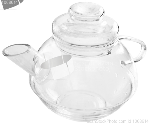 Image of The glass tea-pot with a lid 