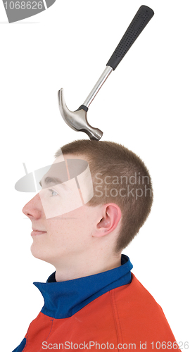 Image of Laborer with hammer