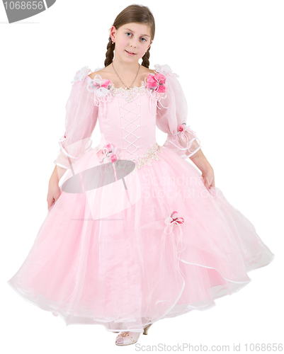 Image of Girlie in pink clothes