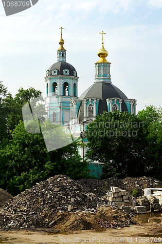 Image of Green church