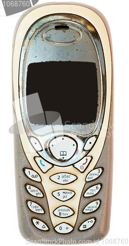 Image of Old cellular telephone
