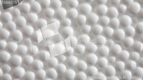 Image of Foam plastic texture