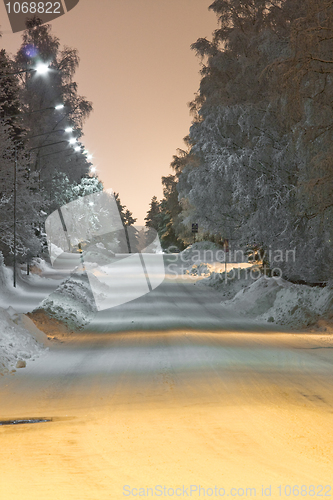 Image of Snovy street