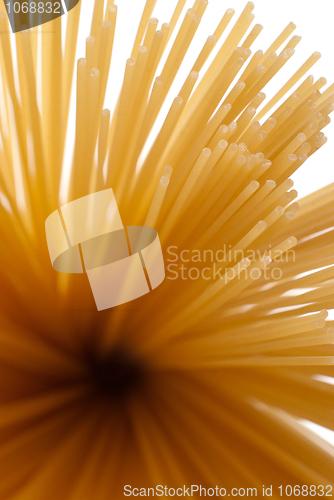 Image of Uncooked spaghetti