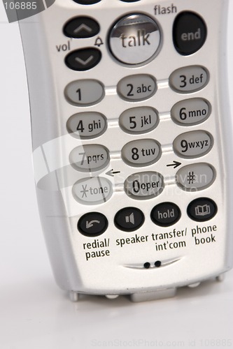 Image of Isolated Telephone - Close Up