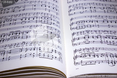 Image of Old Music Notes