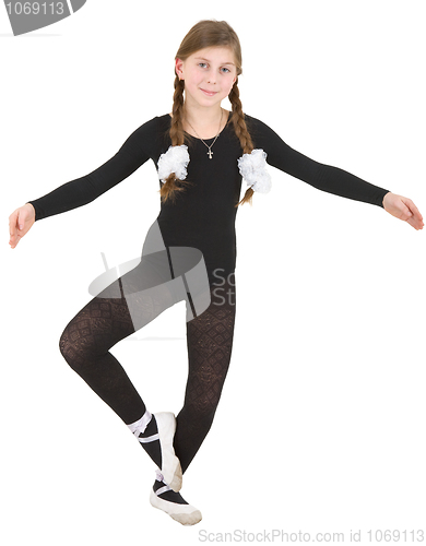 Image of Ballet dancer in black