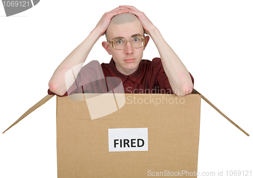 Image of Fired man