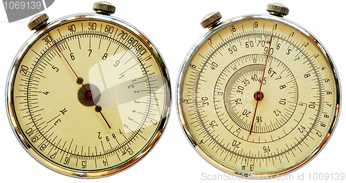 Image of Mechanical measuriment - two sides