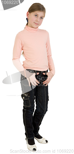 Image of Portrait teenager girl