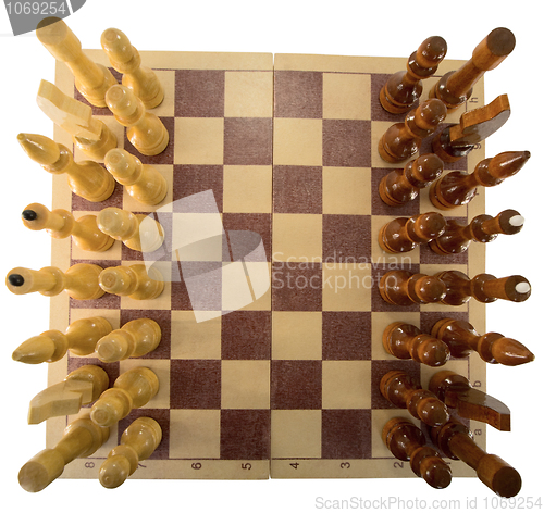 Image of Wooden chess