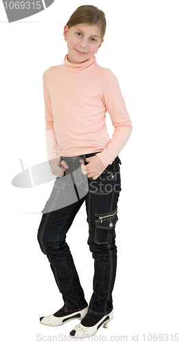 Image of Portrait teenager girl 