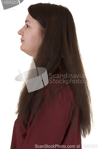 Image of Femail portrait - profile