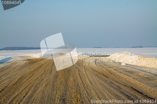 Image of Winter road