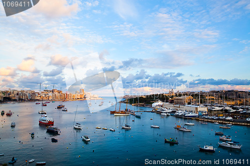 Image of Sunset in Sliema, Malta