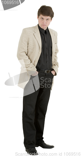 Image of Male portrait in light jacket