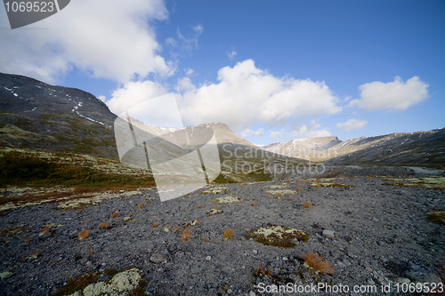 Image of Mountain and sky