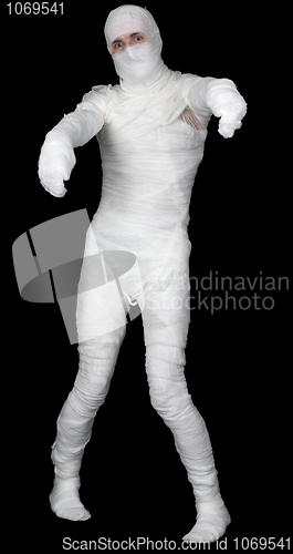 Image of Man in bandage