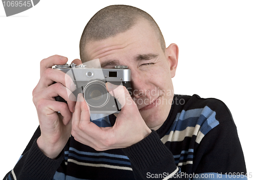 Image of Man with camera