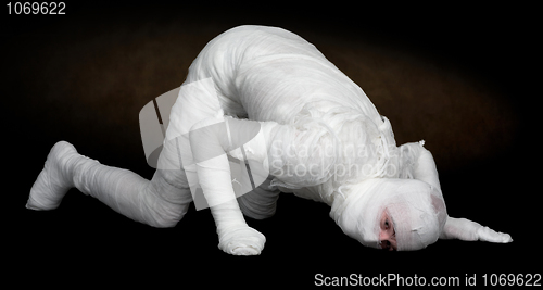 Image of Man in bandage