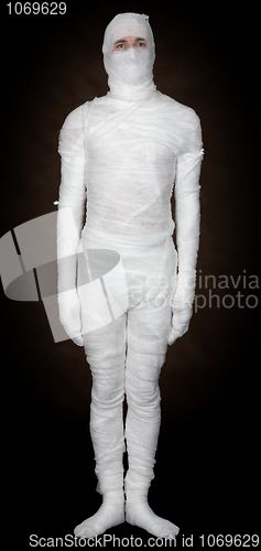 Image of Man in bandage