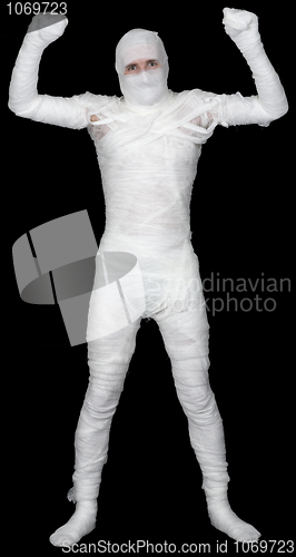 Image of Man in bandage