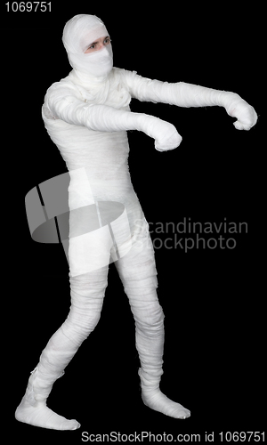 Image of Man in bandage 