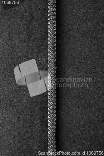 Image of Piece of black cord