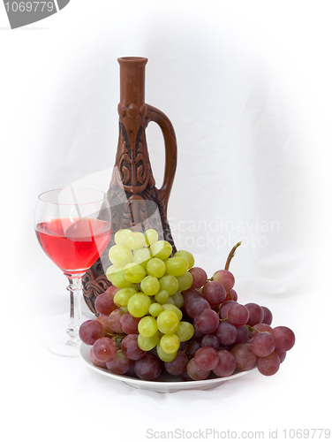Image of Bright still life with wine