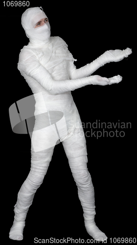 Image of Man in bandage