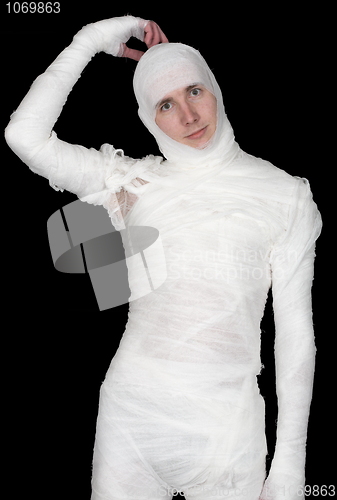 Image of Man in bandage 